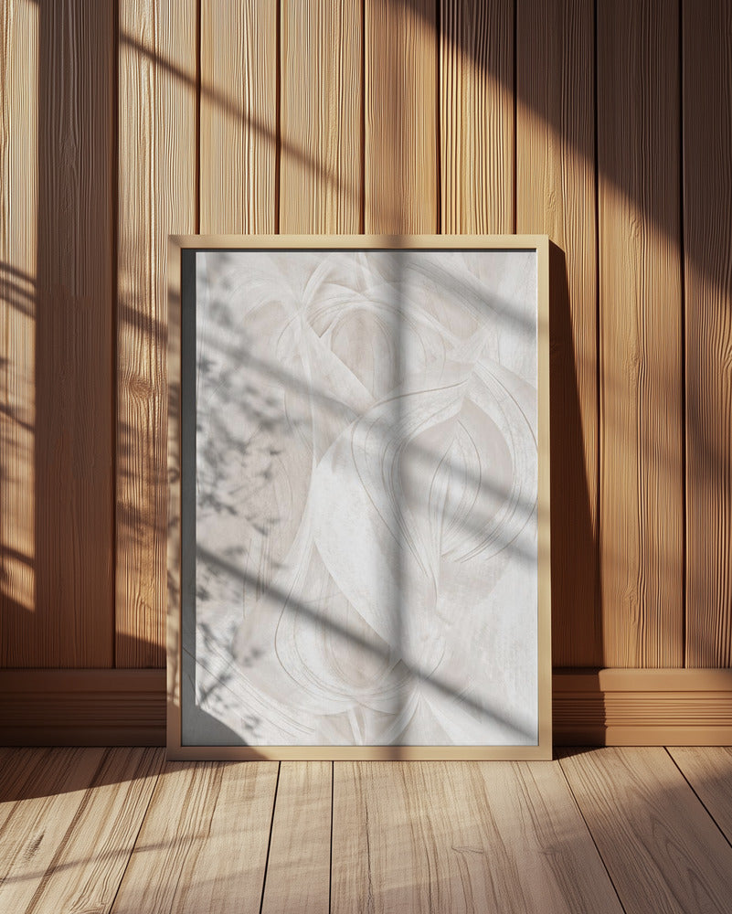 Soft Swirls Poster och Canvastavla