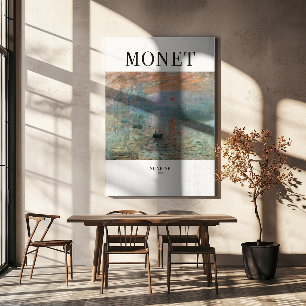 Sunrise 1872 Poster och Canvastavla