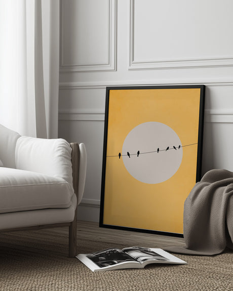 Chirping and Chilling Poster och Canvastavla