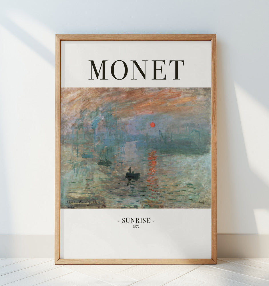 Sunrise 1872 Poster och Canvastavla