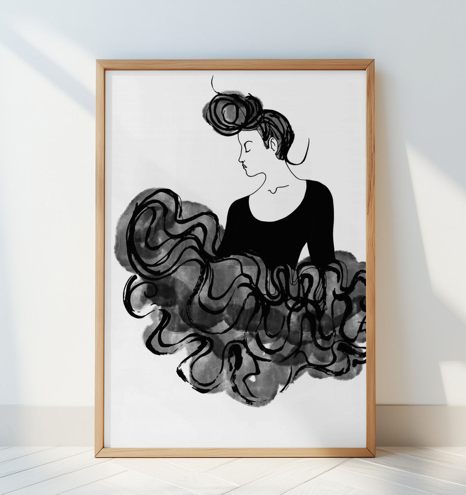 Ballerina Poster och Canvastavla