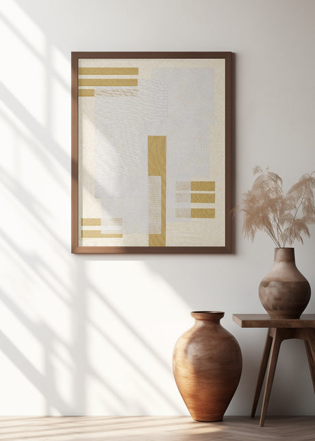 Fabric Pattern Collage No.2 Poster och Canvastavla