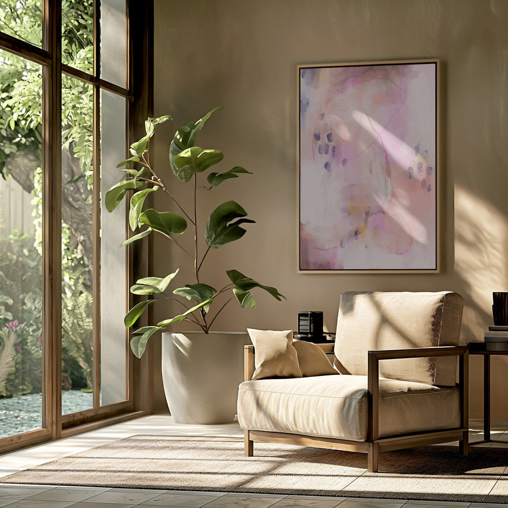 Pastel Awakening No 1 Poster och Canvastavla