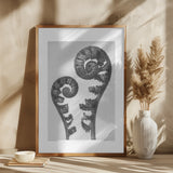 Aspidium Filix Mas Poster och Canvastavla