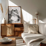 Japanese Frog (late 18th 19th Century) Poster och Canvastavla