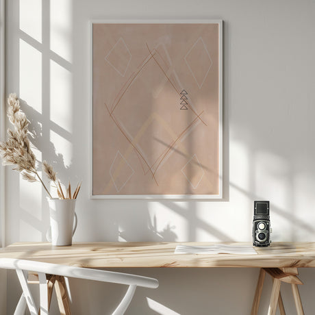 3x4 Aspectratiosoftpink20 Poster och Canvastavla