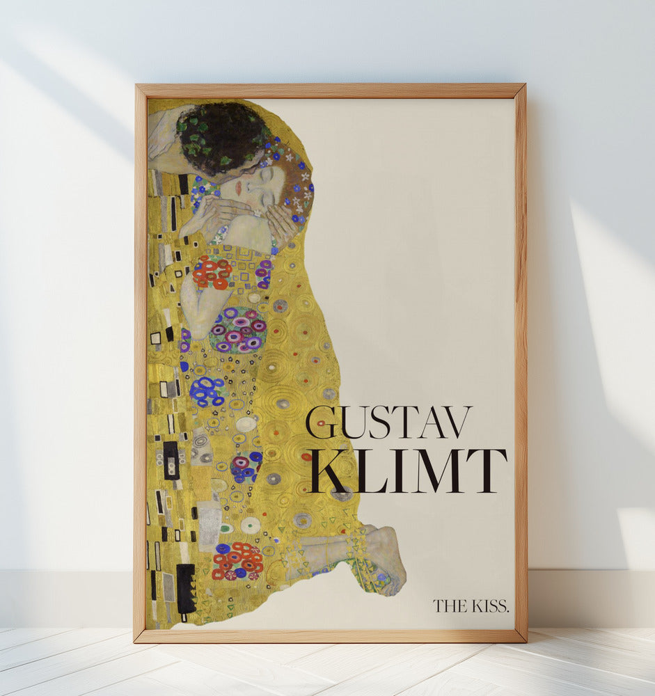 The Kiss (1907–1908) Special Poster Poster och Canvastavla