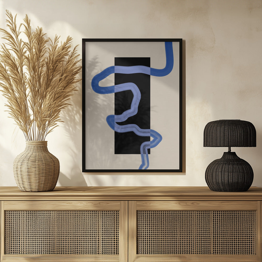 3x4 Aspectratio  Indigo42 Poster och Canvastavla
