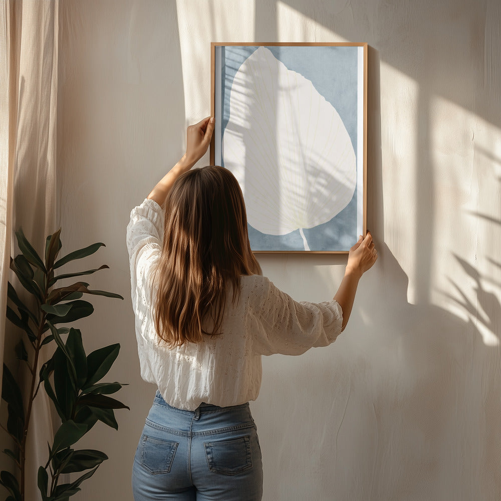 Lumina Leaf 1 Poster och Canvastavla