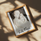 Madonna and Child Poster och Canvastavla