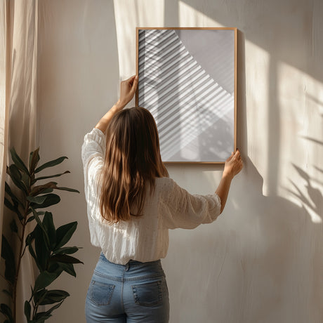 Paper Studies 7 Poster och Canvastavla