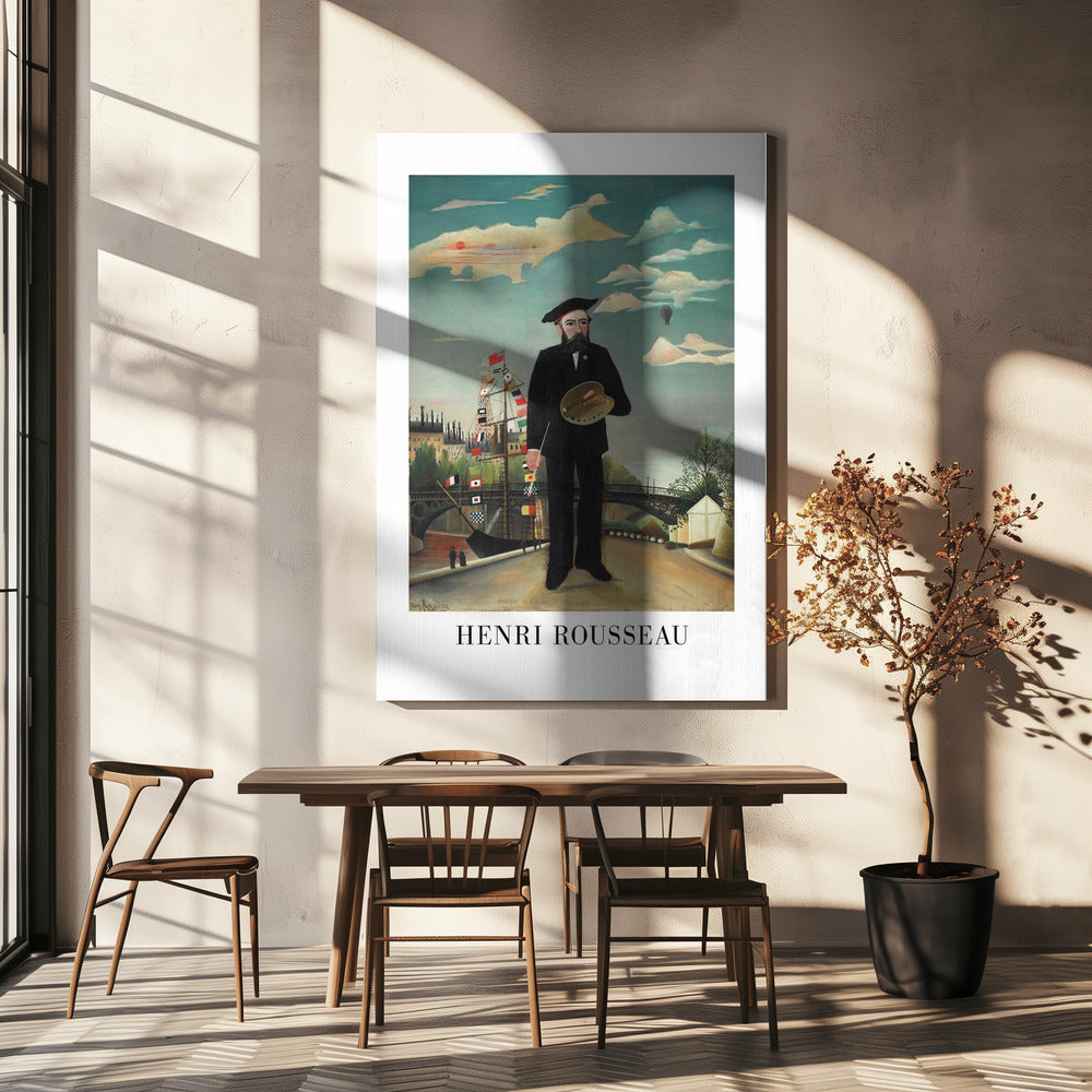 Self Portrait 1890 Poster och Canvastavla