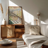 Antique Book Store 70x100 Poster och Canvastavla