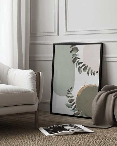 Green In Boho 2 Poster och Canvastavla