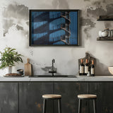 Spiral Staircase and shadows Poster och Canvastavla