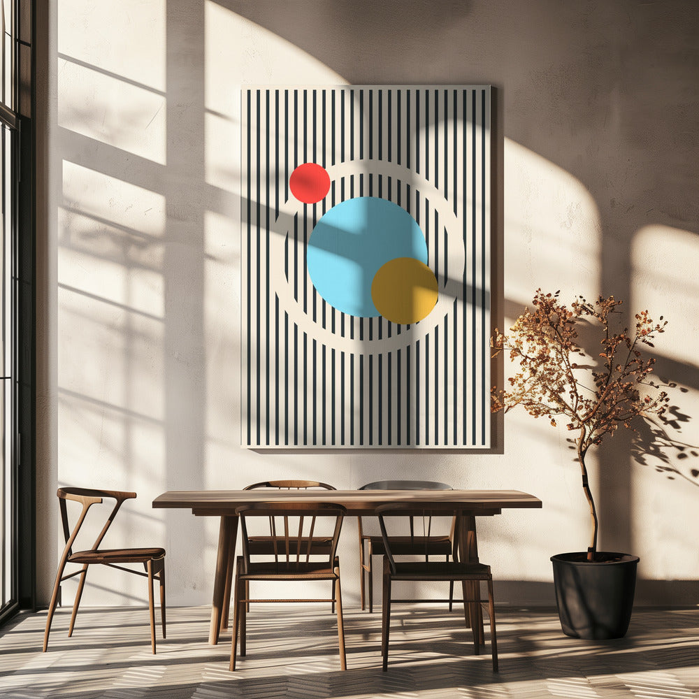 Minimal Planets Series #1 Poster och Canvastavla