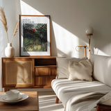 Monkeys And Parrot In The Virgin Forest Poster och Canvastavla