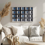 Black and Blue Poster och Canvastavla