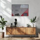 Many oblique shapes Poster och Canvastavla