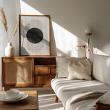 Perfect Point Black Poster och Canvastavla