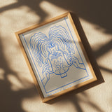 Vessel Collection : We Meet Again (LineArt) Poster och Canvastavla