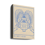 Vessel Collection : We Meet Again (LineArt) Poster och Canvastavla