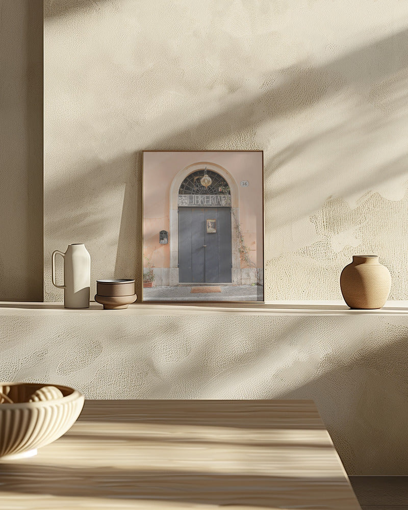 The Libreria Door Poster och Canvastavla