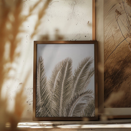 Desert Palm Poster och Canvastavla