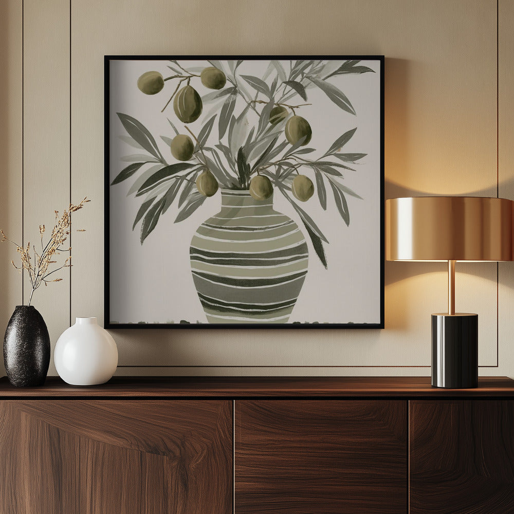 Olive Branches Poster och Canvastavla