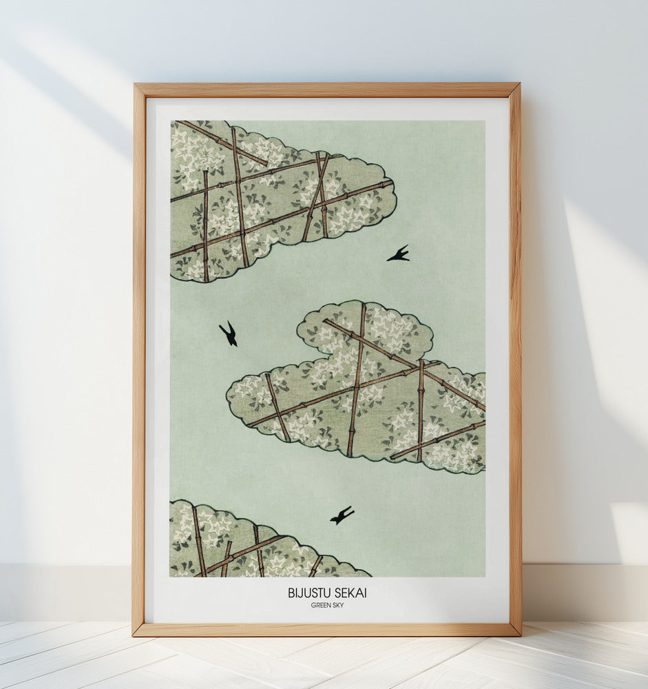 Green Sky Poster och Canvastavla