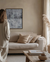 Concrete structure 17 Abstract painting mural Poster och Canvastavla