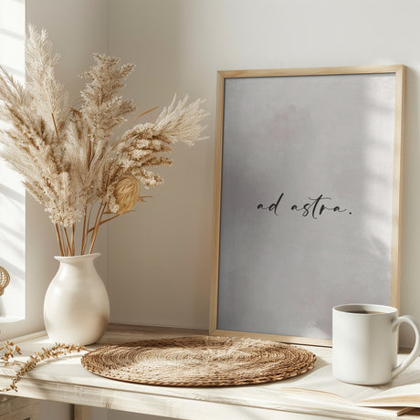 Ad astra Poster och Canvastavla