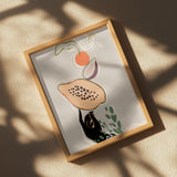 Balancing Fruits Poster och Canvastavla