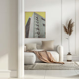 Bauhaus Dessau architecture in vintage magazine style Poster och Canvastavla