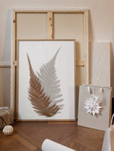 Autumn Fern Poster och Canvastavla