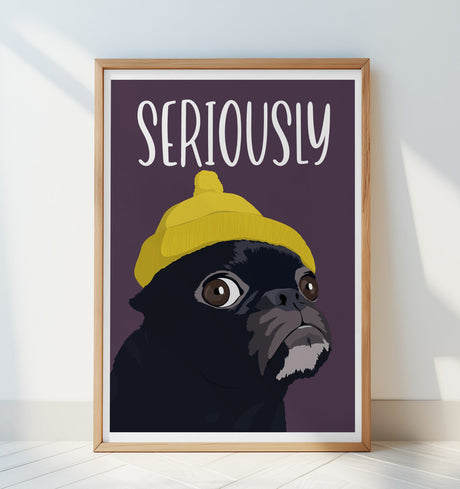 Seriously?! Poster och Canvastavla