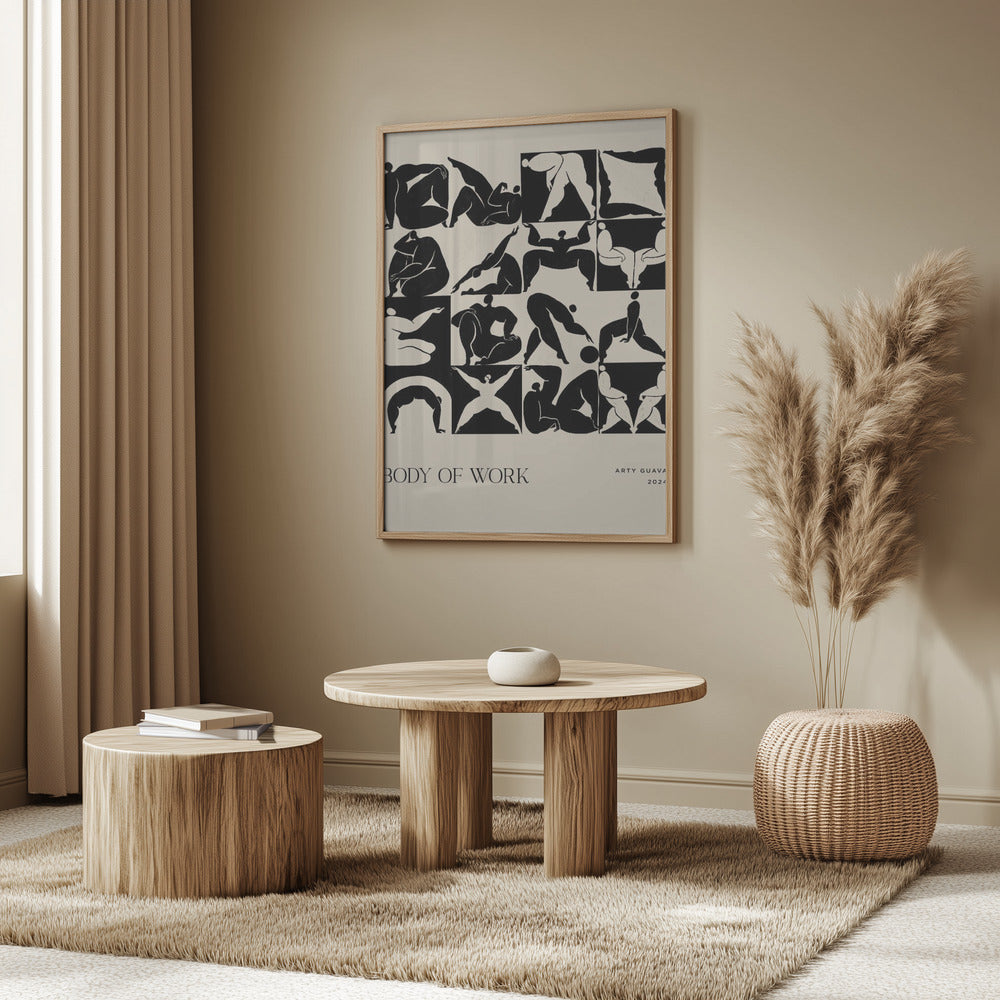 Body of Work (Noir) Poster och Canvastavla