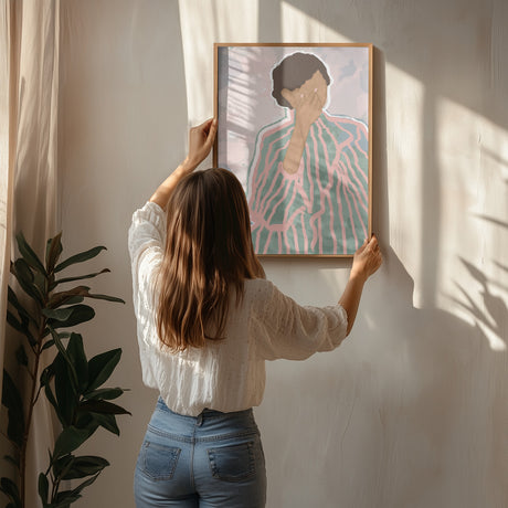 Woman Poster och Canvastavla