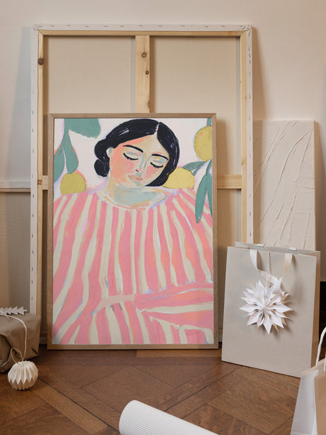 Zenandzest(versionpastelpink) Poster och Canvastavla