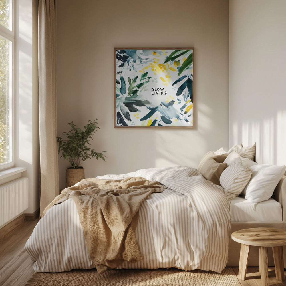 Slowlivingno2 Poster och Canvastavla