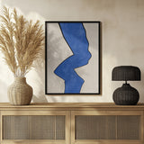 3x4 Aspectratio  Indigo8 Poster och Canvastavla