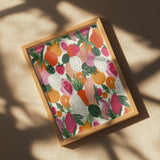 Freshfruitspattern Poster och Canvastavla