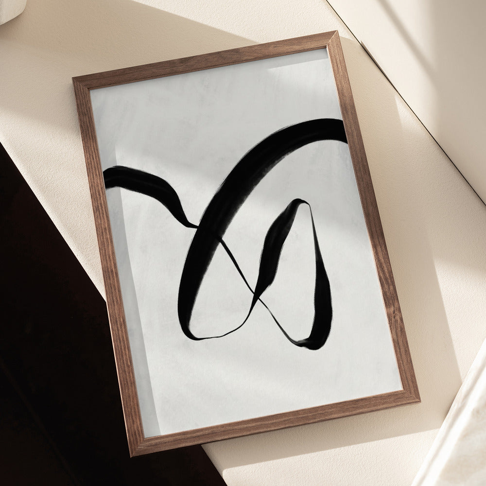 Blackstrokesno9 Poster och Canvastavla