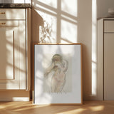 Study of Nude Poster och Canvastavla