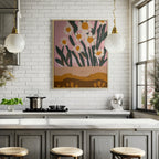 Pastel Flower Impression No 3 Poster och Canvastavla