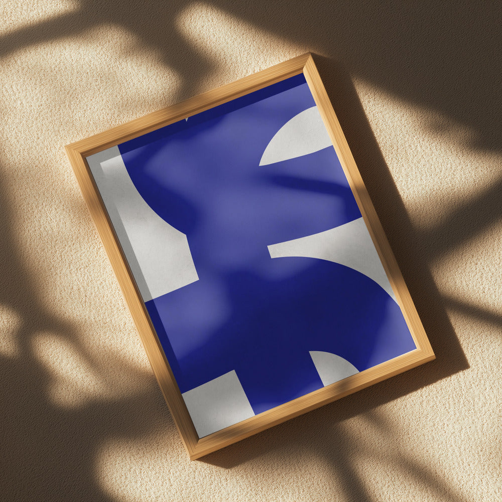 Undulating curves 5 Poster och Canvastavla