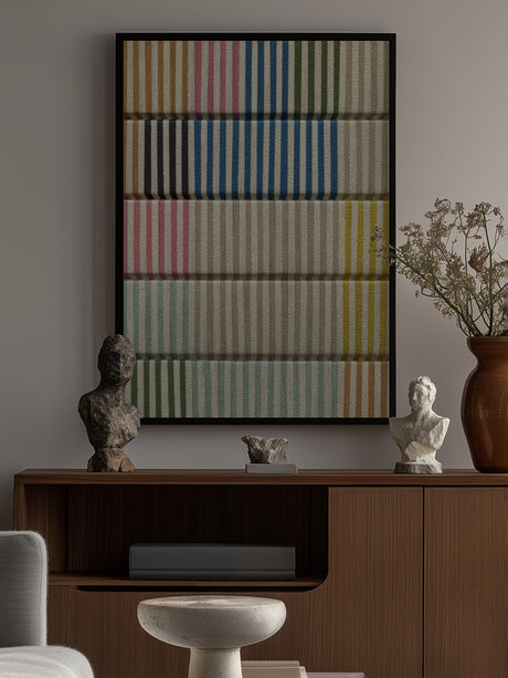 Pelco Stripe Multi Pictufy Poster och Canvastavla