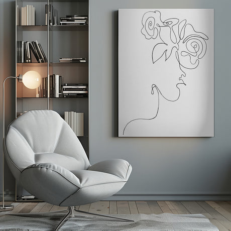 Flowerhead Poster och Canvastavla