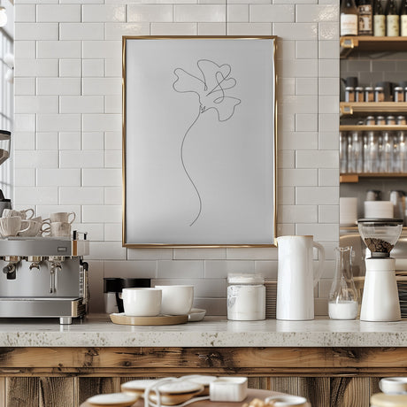 Flower Poster och Canvastavla