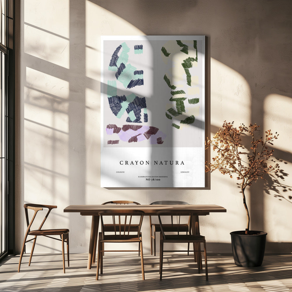 Simpleartlineno28 Poster och Canvastavla